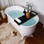 Baignoire de trempage autoportante en acrylique pour un usage domestique-138048240