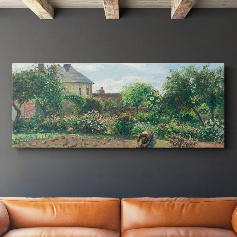 Série paysage - CCCCL XXXIV - Toile tendue avec châssis - Prêt à être accroché, H 12 po x l 30 po