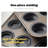 Silicone Muffin Pan 12 Cups Nonstick-118566420