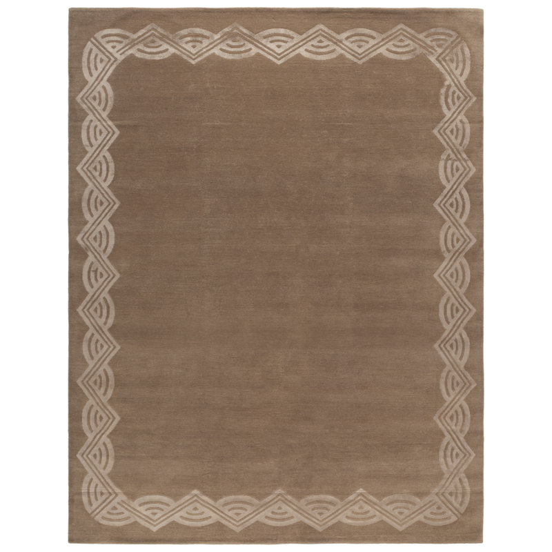 Ralph Lauren Dufrene Wool, Silk Geometric Rug, Rectangle 8' x 10'