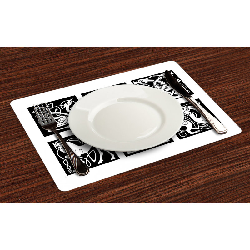 Polyester Animals/Nature Rectangle Placemat