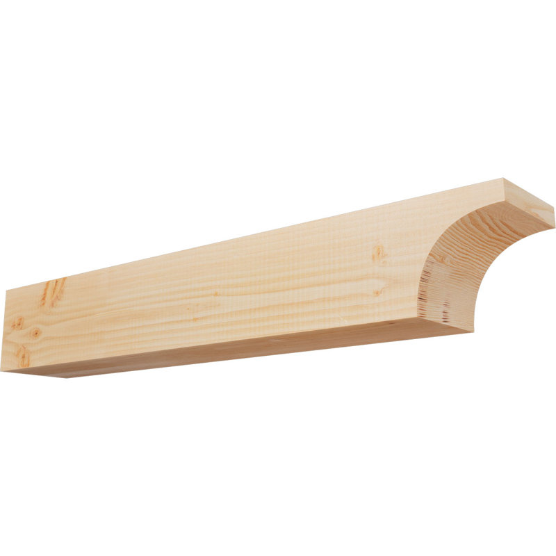 Queue de chevron lisse Huntington, Sapin de Douglas, H 6 po x l 36 po x P 5,5 po