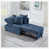 Polyester bleu est en rupture de stock