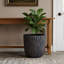 Pots de fleurs d'extérieur avec trous de drainage