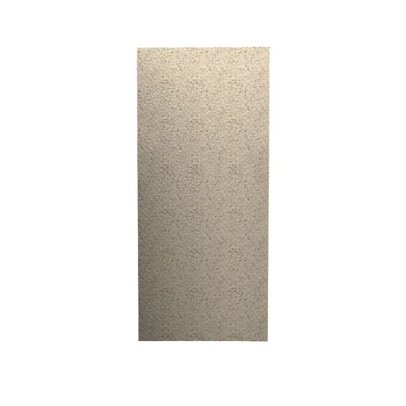 36'' W 0.25'' D 96'' H Glue Up Solid Surface Wall, Bermuda Sand