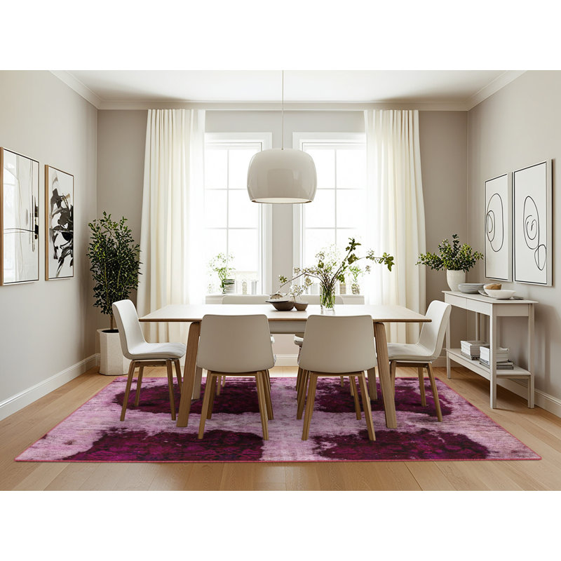 Tapis abstrait moderne 2023, Rectangle 7 pi x 10 pi