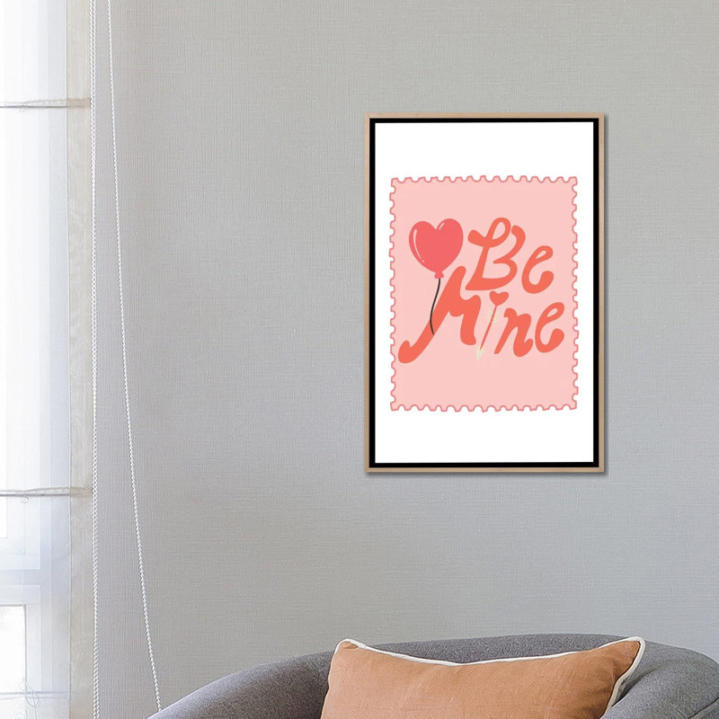 Bemine 1 Piece Wall Art on Canvas, 66.04 cm H x  45.72 cm W  x  4.445 cm D, Natural Wood