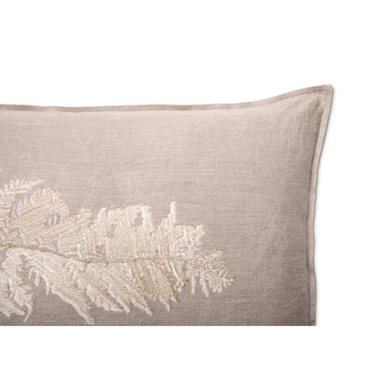 Fern 3 - Embroidered, Natural