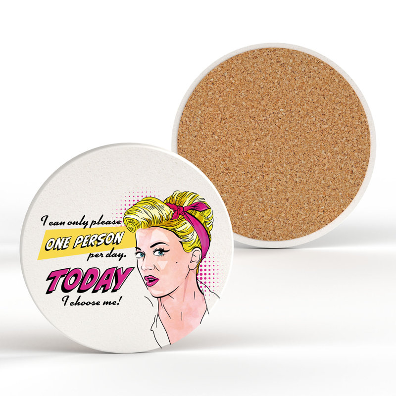Ceramic Round 1 Piece Coaster