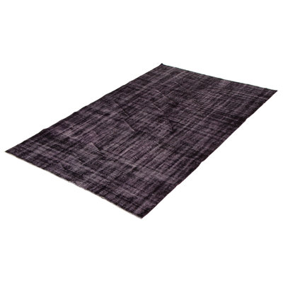 Tapis bourgogne foncé à transition de couleur 5 pi 5 po x 8 pi 8 po