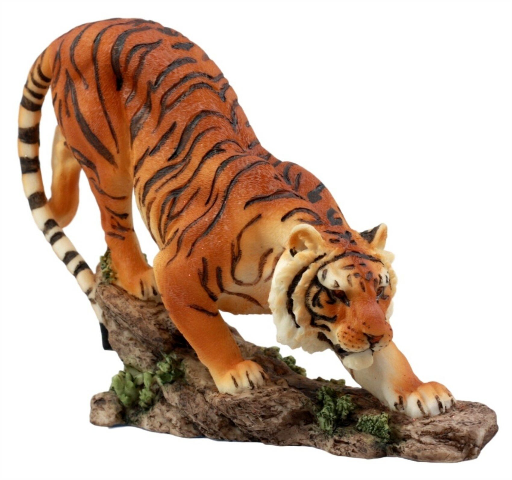 Bengal Tiger Sitting 3D Printed Miniature Figurine 
