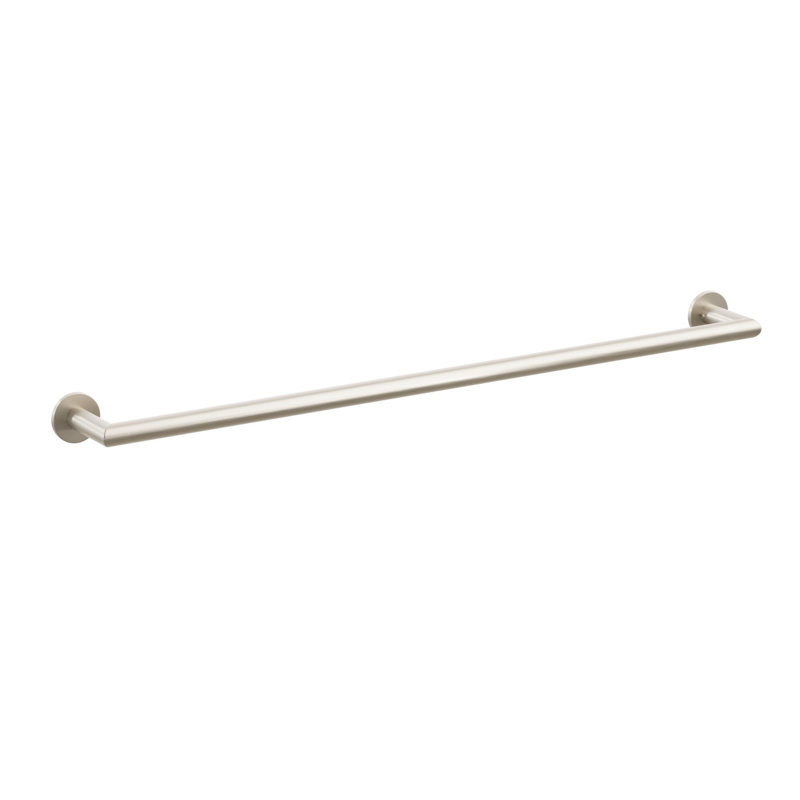 Porte-serviettes Emtek Modern Tubular Brass, H 2 po x l 32 po x P 3,25 po, Nickel satiné