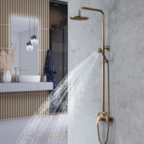 Newport Brass Aylesbury Balanced Pressure Shower Trim Set Without Rough-In  Valve, Satin Brass - Wayfair Canada