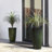 Set Of 2 Oversized Eco-Friendly PP And Stone Honeycomb Textured Tall Plastic Planter-593483613-581477826