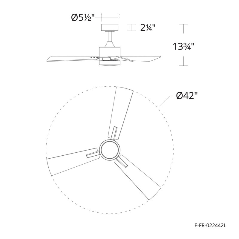 Bali Smart 5-Blade 52in Ceiling Fan 2700K-6000K CCT Selectable LED Light Kit with Remote Control and Hardware with Reversible Blades in Weathered Wood or Works With iOS or Android App