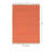 Brogan Berber Reversible Coral Orange Wool Area Rug with Jute Core and Jute Fringe-26348578