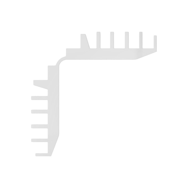 Brixwell QL3Q-001-XCP100 Clés d'angle flexibles 9/16 po avec aileron - paquet de 100