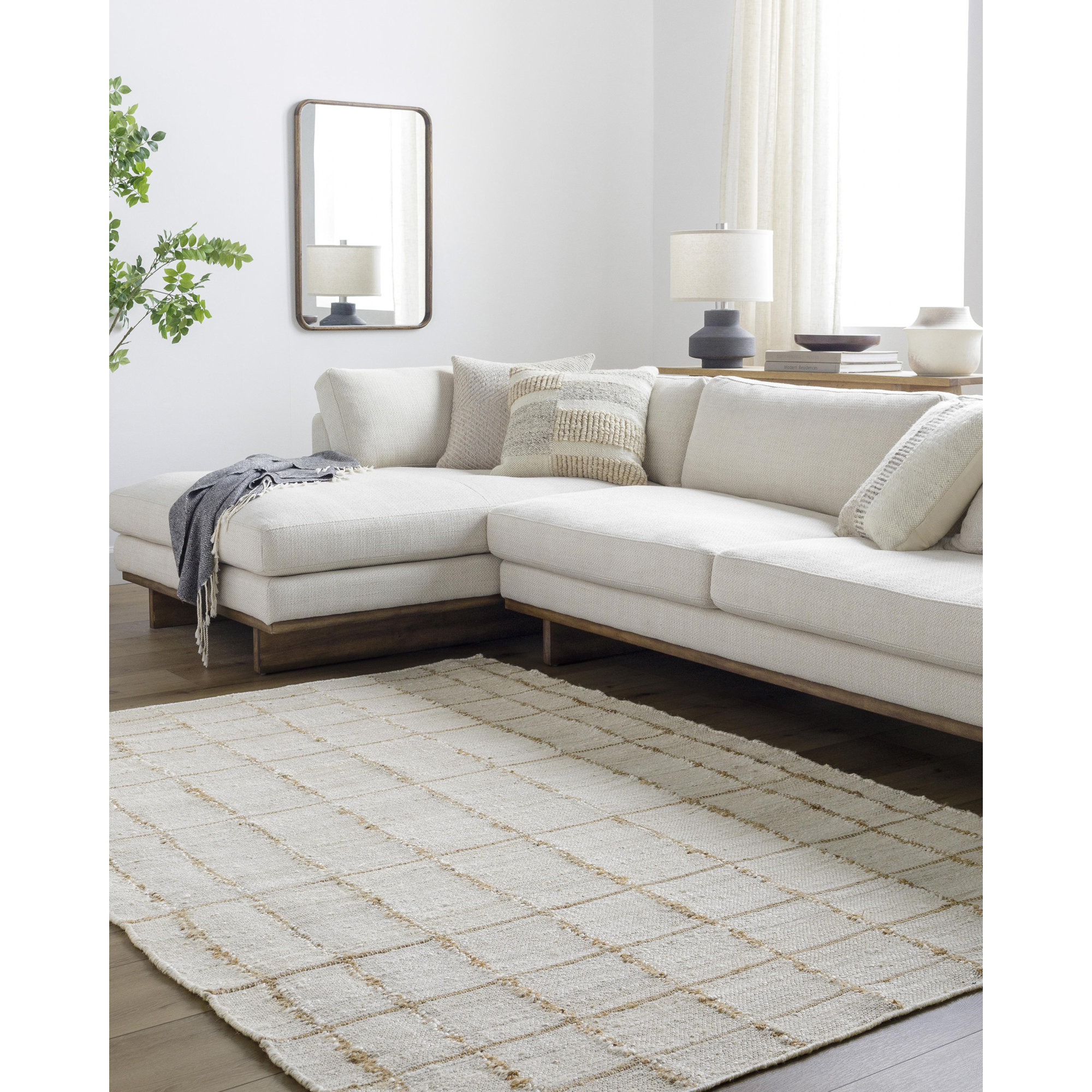 Becki Owens x Livabliss Kamey Hand Woven Area Rug, Rectangle 8' x 10'