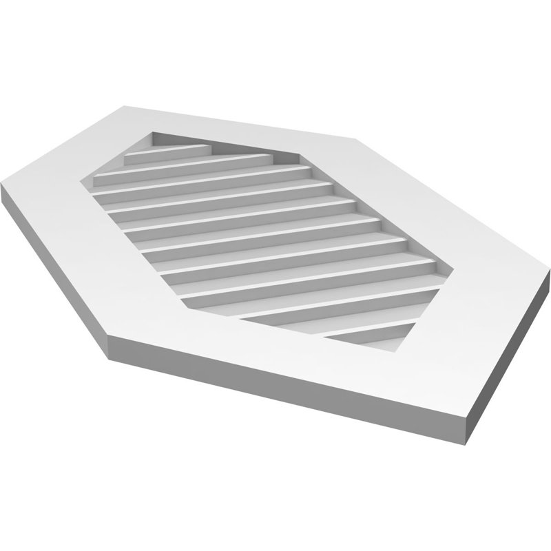 Ventilateur vertical à pignon vertical en uréthane 14/12, H 40 po x l 18 po x P 1 po