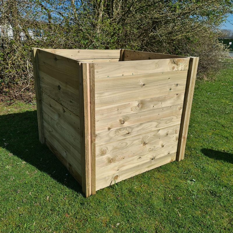 Candida Wood Stationary Composter