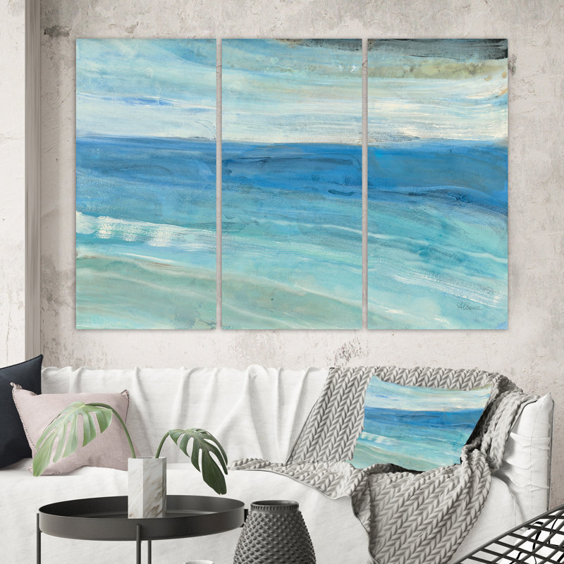 « from the shore », reproduction d’image multi-pièces sur toile tendue, H 40 po x l 60 po x P 1 po