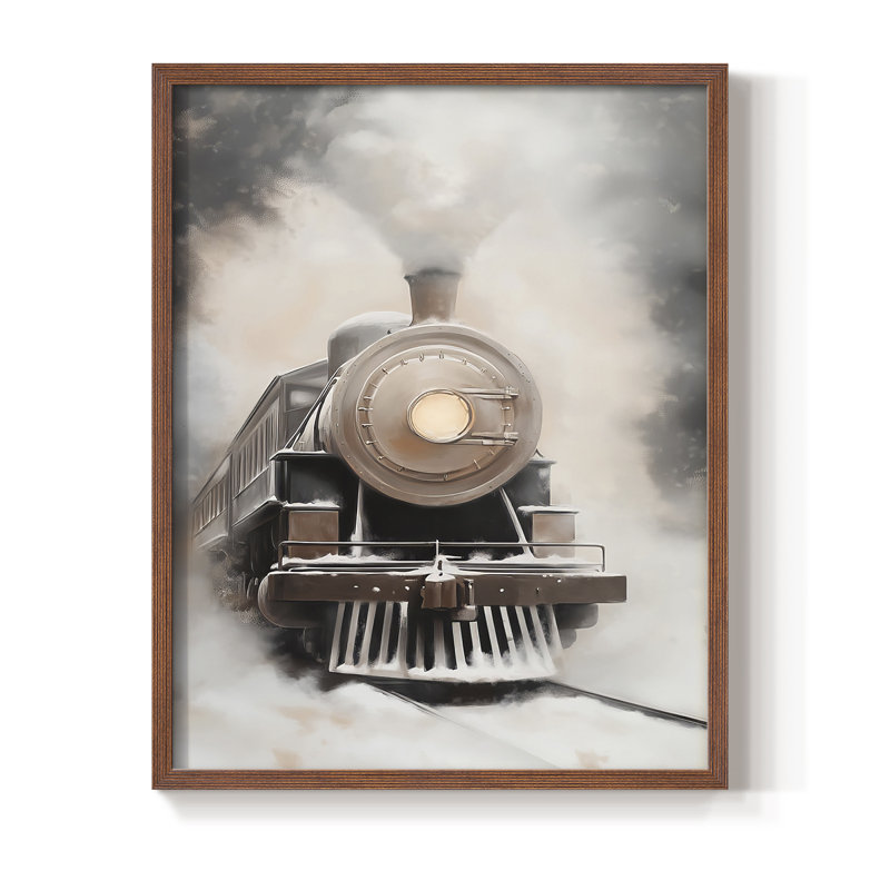 Christmas Holiday Art -Series 2-CXC Framed Print - Solid Wood, 15" H x 12" W, Walnut