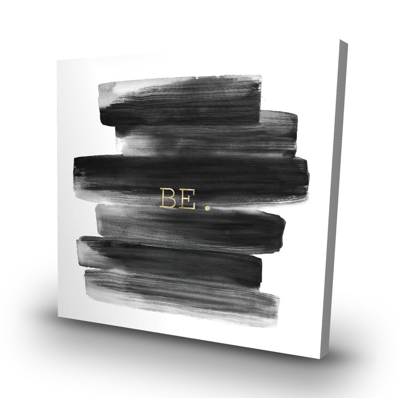 Be. - 32"x32" art on canvas