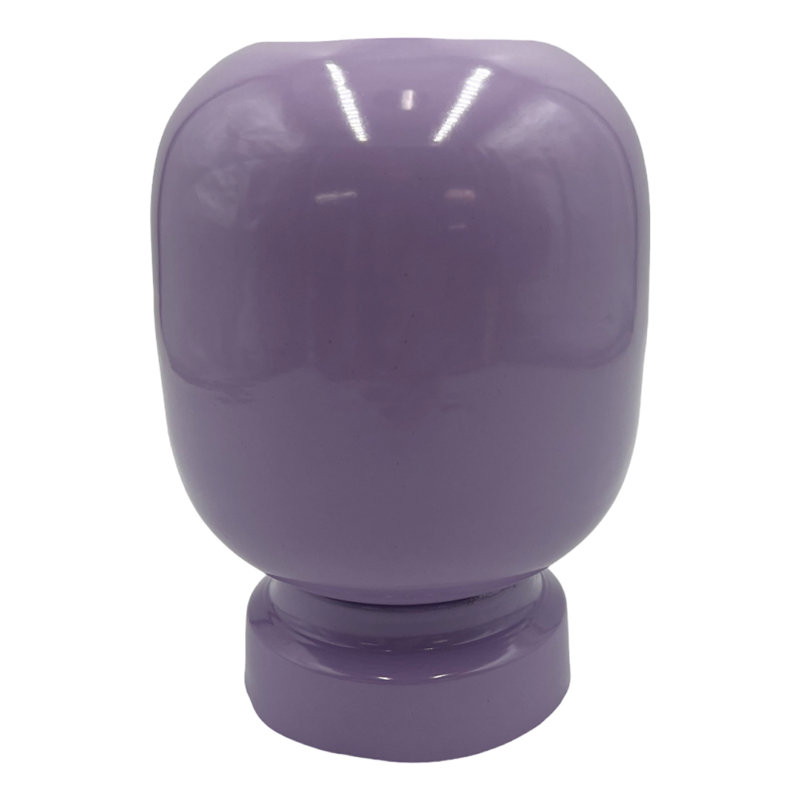 Keyek Handmade Aluminum Table Vase, Purple