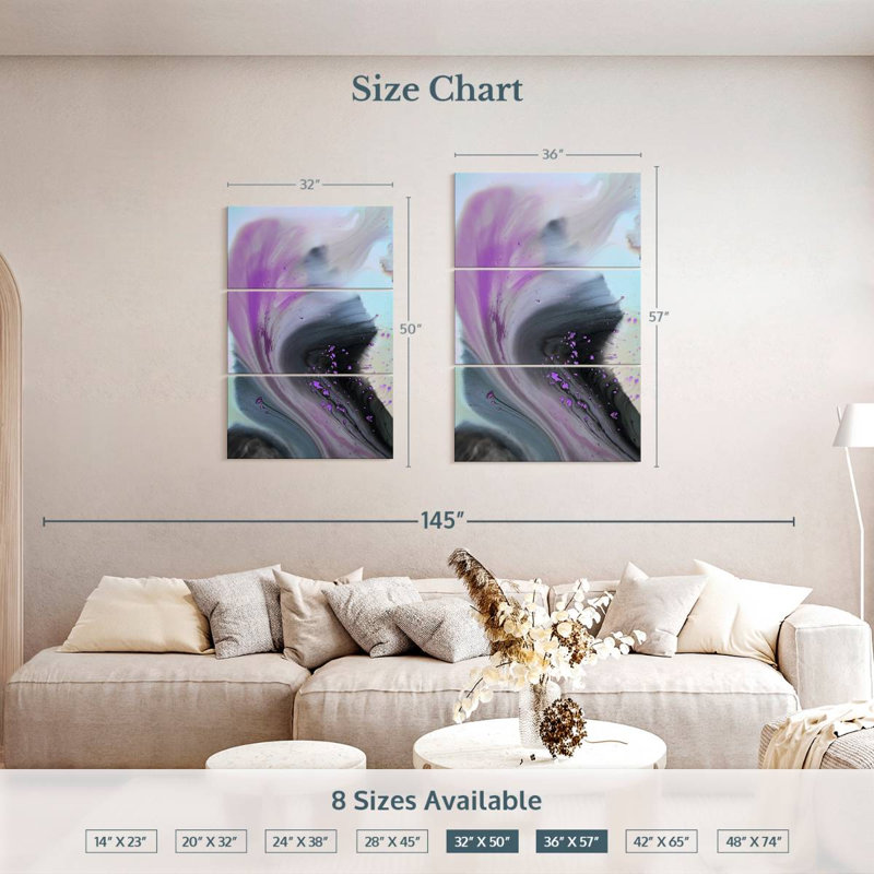 Avery Liquid Series XII, 50" H x 32" W