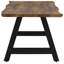 Yorba Linda Metal Base Dining Table-2071509798