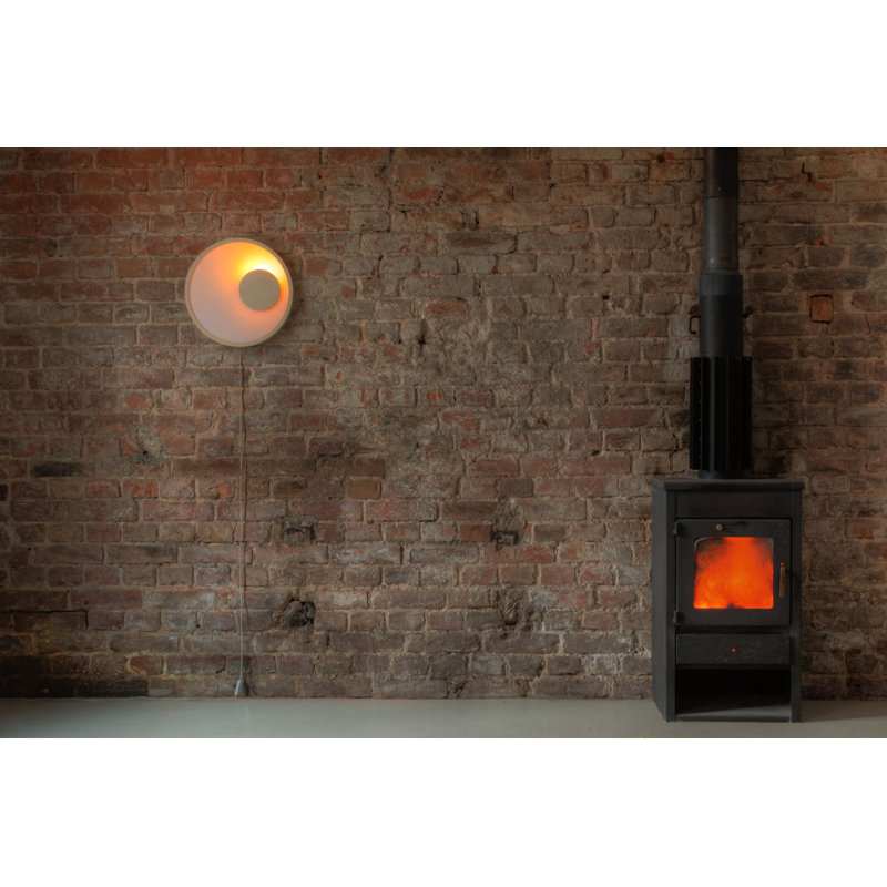 Carys Glass LED Flush Mounted Sconce