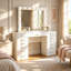 Meuble-lavabo de style Hollywood