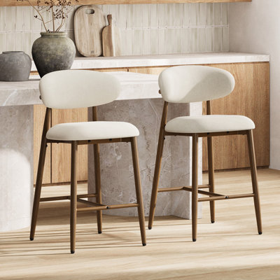 Tabouret de comptoir rembourré Westhampton