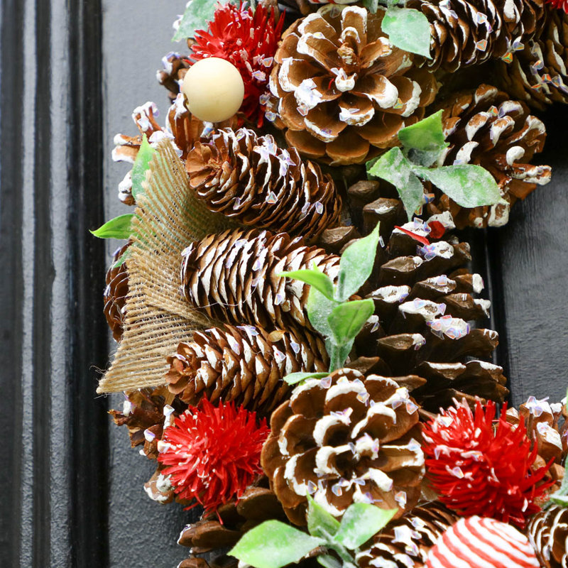 Handcrafted Preserved 36cm Wreath
