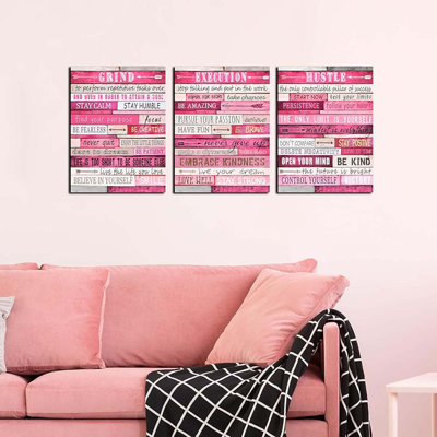 3 Piece Wrapped Canvas Print