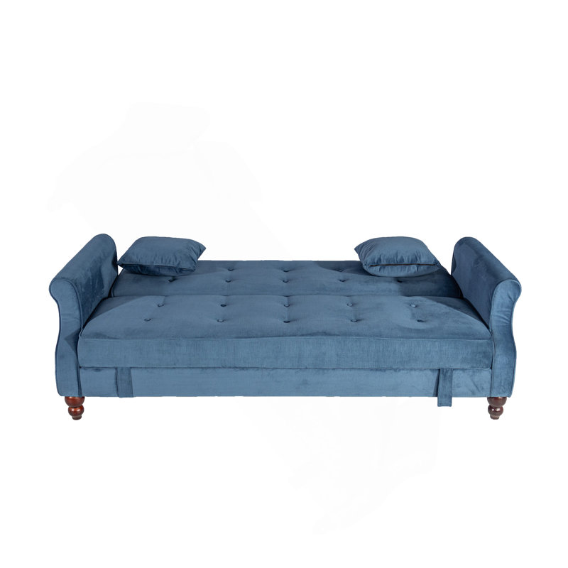 Canapé de rangement réglable, Bleu