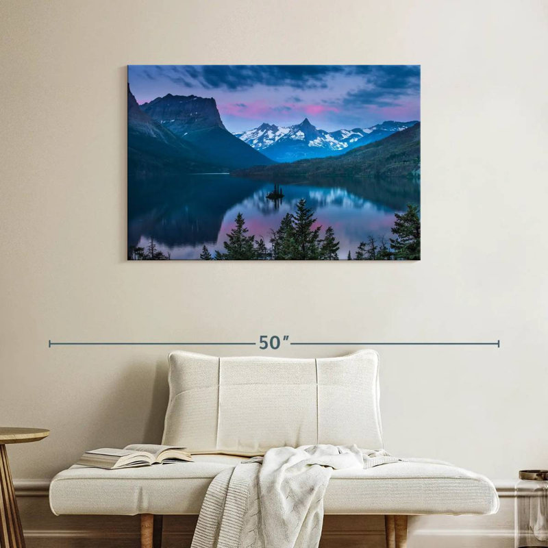 Alvord Glacier Park, Lakeside Mountains, H 26 po x l 39 po
