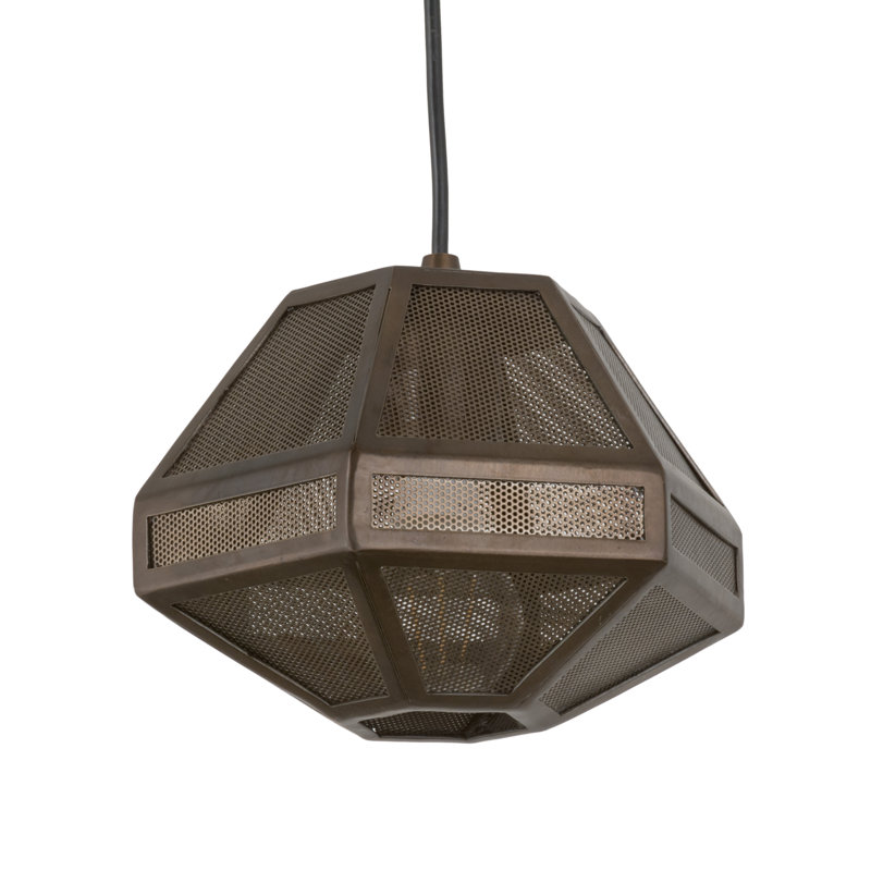 Headingley 1 - Light Antique Copper Single Pendant