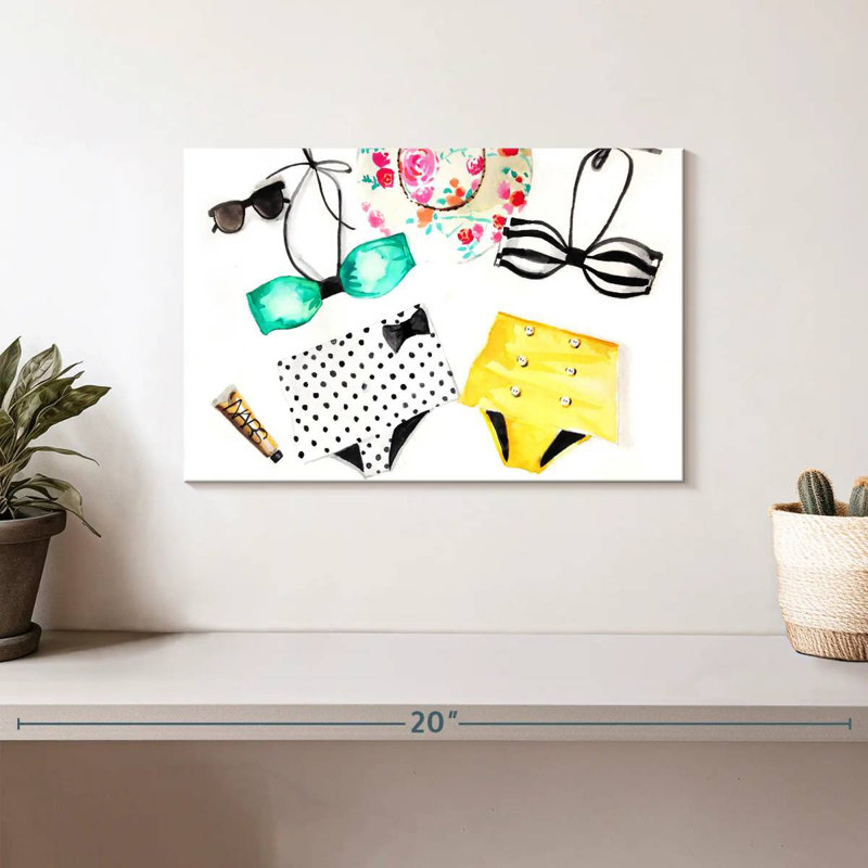 Shuttleworth Bathing Suits, 8" H x 12" W