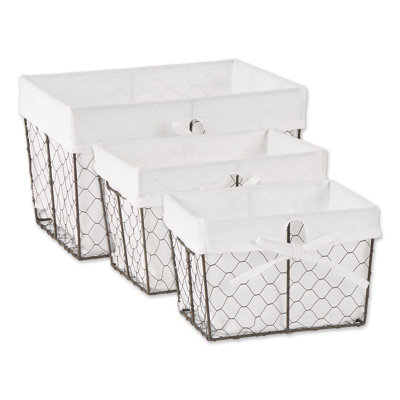 Gracie Oaks Decorative Basket
