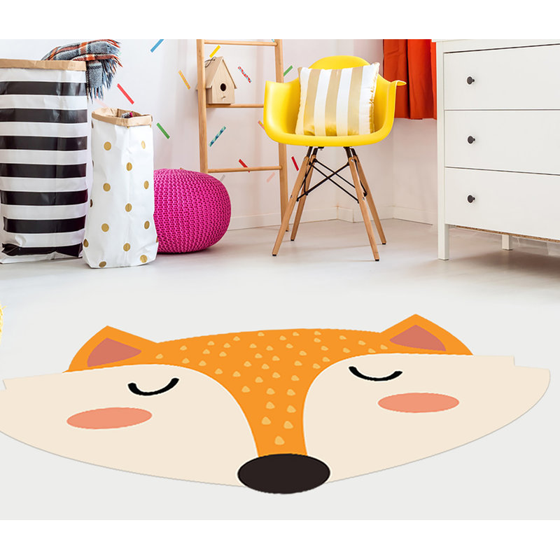 Vinyl Machine Printed Area Rug, Rectangle 72 x 100cm
