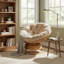 Aniylah Wicker / Rattan Swivel Papasan Chair