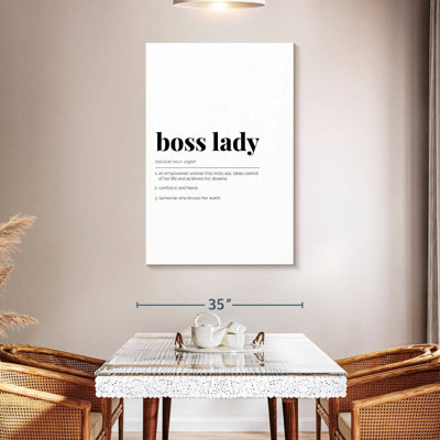 «Boss Lady» - définition