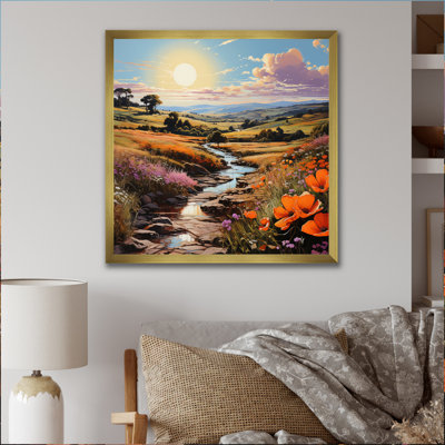 " Farm Summer Fauvist Field II "