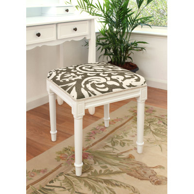 Camey Solid Wood Accent Stool