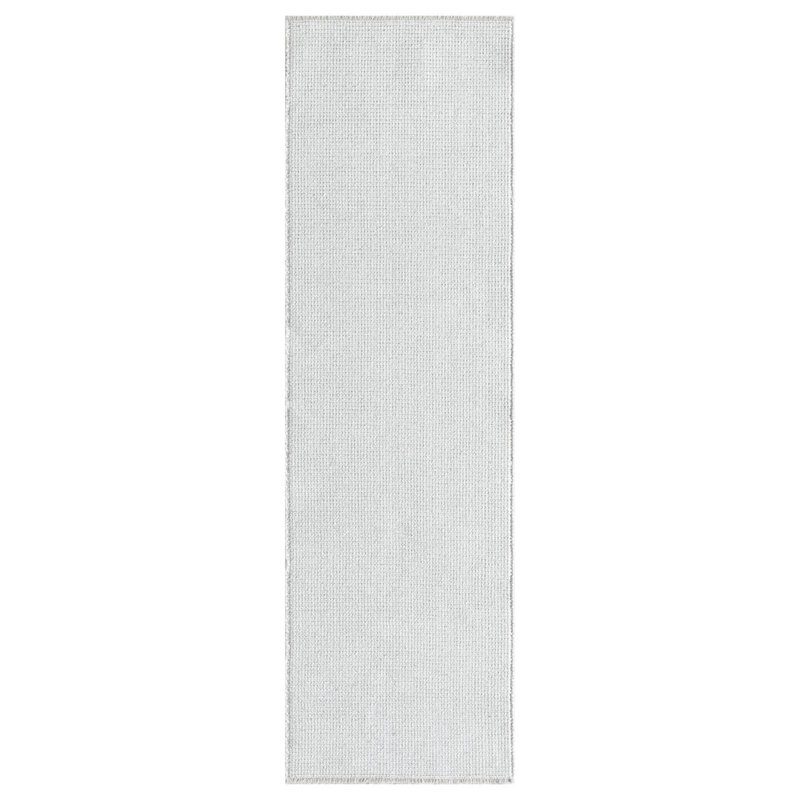 Two Tone Fringed Area Rug, Runner 2' x 7'