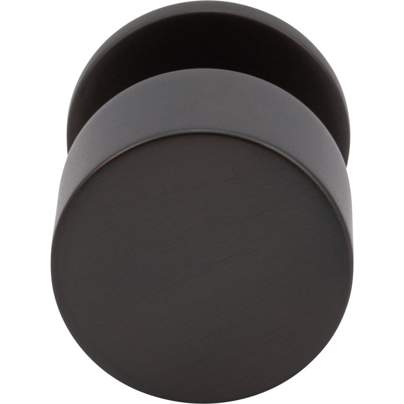 Dante Round Knob, Oil Rubbed Bronze, 1 1/8"