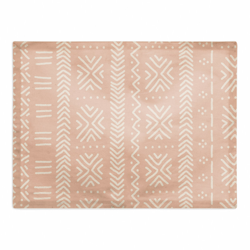 Cotton Geometric Rectangle Placemat