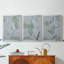 Aspen Spring Leaves I - Toile tendue avec châssis sur mesure - 3 pièces-1884767447-1884767445