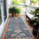 Machine Washable Indoor/Outdoor Cicel ACN1156 Blue Rug
